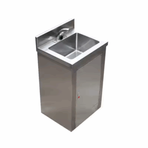Pia Lavatório Inox Hospitalar com Coluna 50x40x85cm Pia Lavatório Inox Hospitalar com Coluna 50x40x85cm