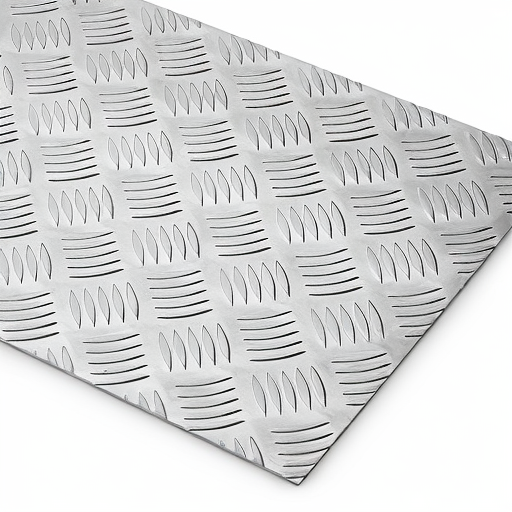 Chapa de Alumínio Antiderrapante Xadrez 2,65mm – 106 x 106 cm (Piso de ônibus) Chapa de Alumínio Antiderrapante Xadrez 2,65mm – 106 x 106 cm (Piso de ônibus)
