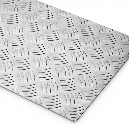 Chapa de Alumínio Antiderrapante Xadrez 3,00mm – 108 x 108 cm (Piso de ônibus) Chapa de Alumínio Antiderrapante Xadrez 3,00mm – 108 x 108 cm (Piso de ônibus)