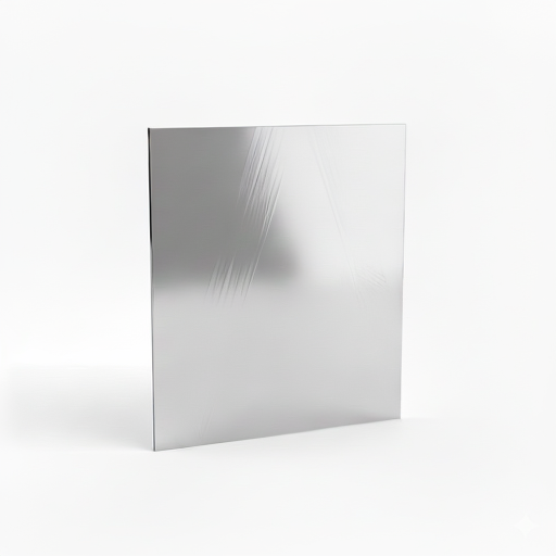 Chapa de Aço Inox 430 Brilhante 1,00mm – 11 x 11 cm