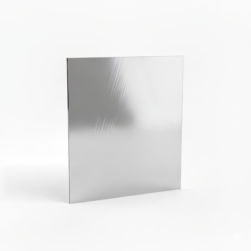 Chapa de Aço Inox 430 Brilhante 1,00mm – 15 x 15 cm