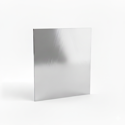Chapa de Aço Inox 430 Brilhante 1,00mm – 46 x 46 cm Chapa de Aço Inox 430 Brilhante 1,00mm – 46 x 46 cm