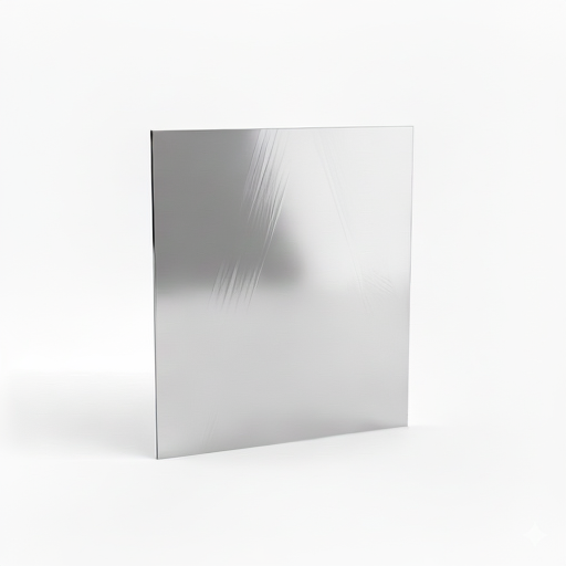 Chapa de Aço Inox 430 Brilhante 1,20mm – 18 x 18 cm