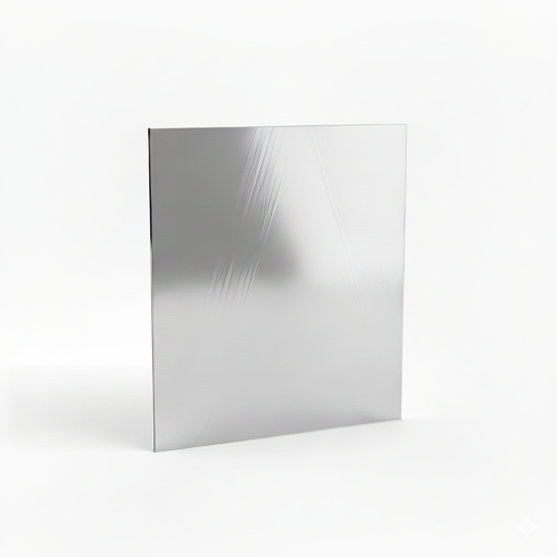 Chapa de Aço Inox 430 Brilhante 1,20mm – 20 x 20 cm