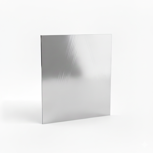 Chapa de Aço Inox 430 Brilhante 1,20mm – 26 x 26 cm