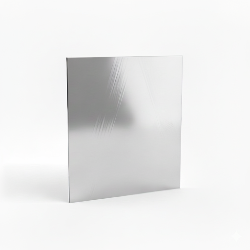 Chapa de Aço Inox 430 Brilhante 0,90mm – 51 x 51 cm