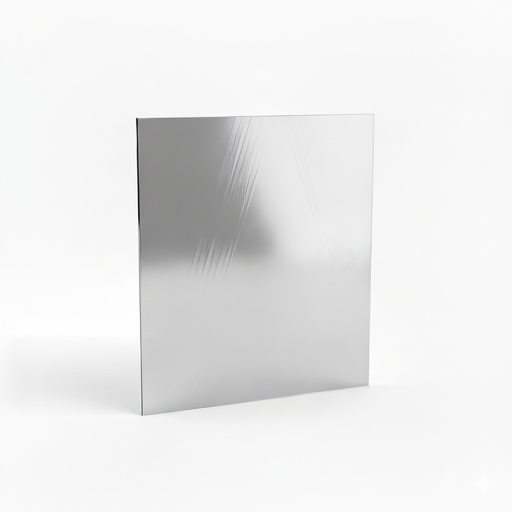 Chapa de Aço Inox 430 Brilhante 0,90mm – 57 x 57 cm