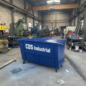 Container de Lixo 1200L em Aço para Condomínios