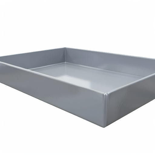 Bandeja Quadrada em Chapa de Aço Nº 20 (~0,90 mm) 90 x 90 cm com Aba 20 mm – Magazine Equipamentos