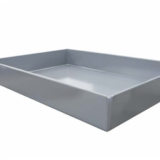 Bandeja Quadrada em Chapa de Aço Nº 20 (~0,90 mm) 95 x 95 cm com Aba 40 mm – Magazine Equipamentos