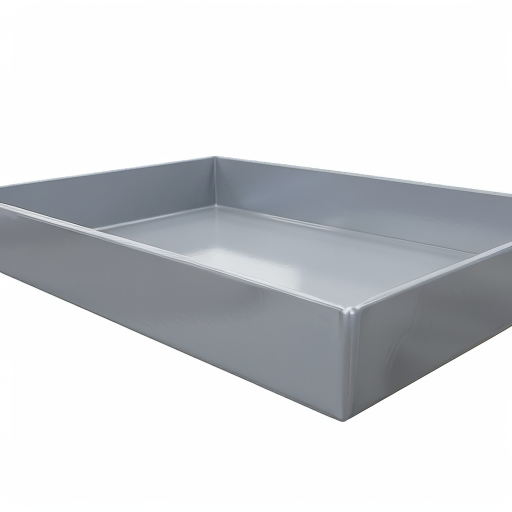 Bandeja Quadrada em Chapa de Aço Nº 16 (~1,50 mm) 105 x 105 cm com Aba 10 mm – Magazine Equipamentos