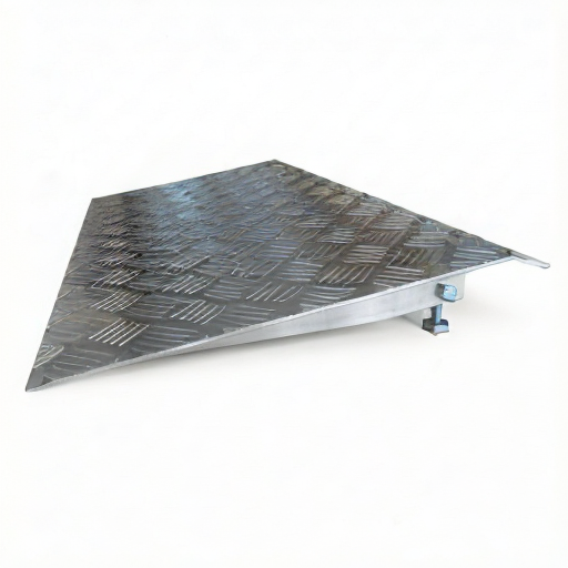 Rampa de Alumínio para Cadeirante 120 x 60 cm (Desnível até 5 cm) – Magazine Equipamentos
