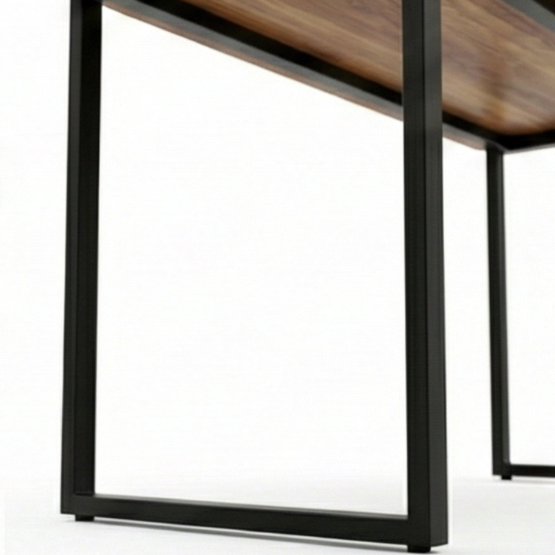 Mesa Escrivaninha Industrial 120cm – Monobloco Premium (Soldada) - Imagem 4