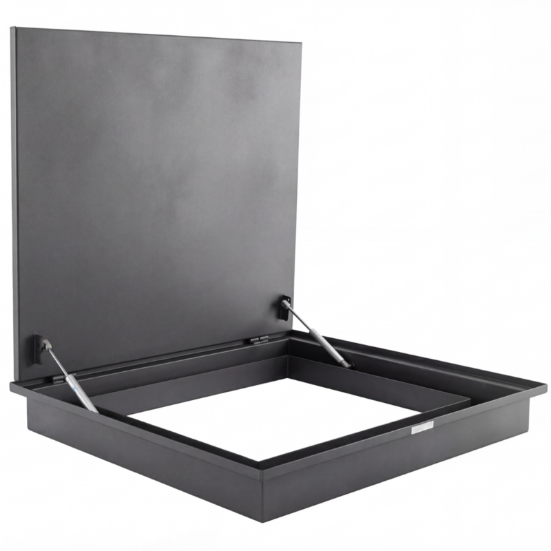 Tampa para Casa de Máquinas 100x100cm – Ventilação e Saída de Água