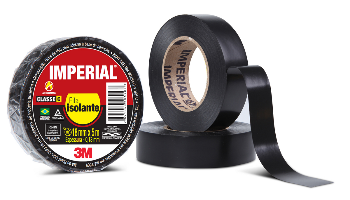 FITA ISOLANTE 18MMX05MT PT SLIM IMPERIAL