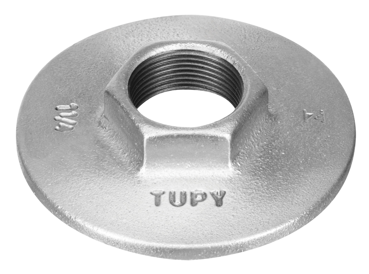 FLANGE GALV SEXTAVADA 1"