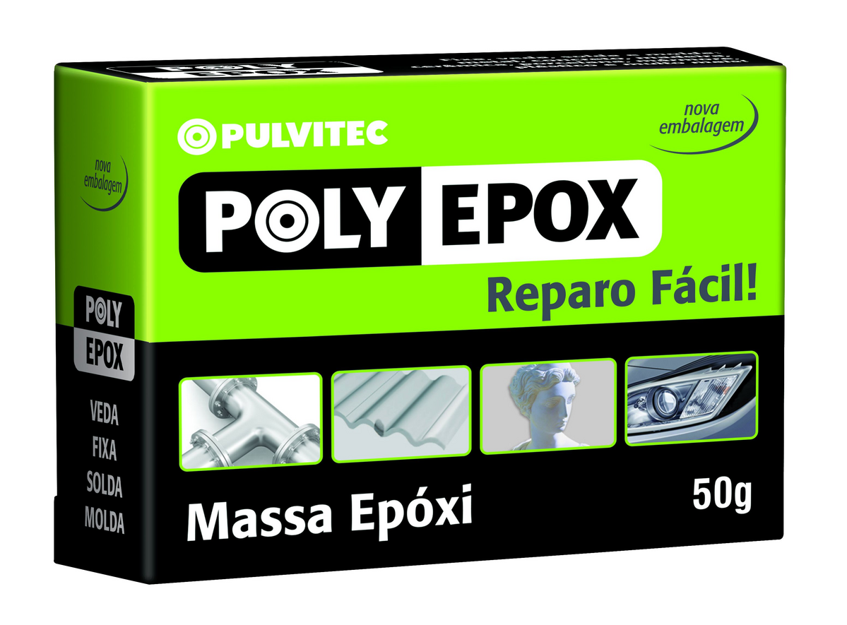 MASSA EPOXI 50GR POLYEPOX