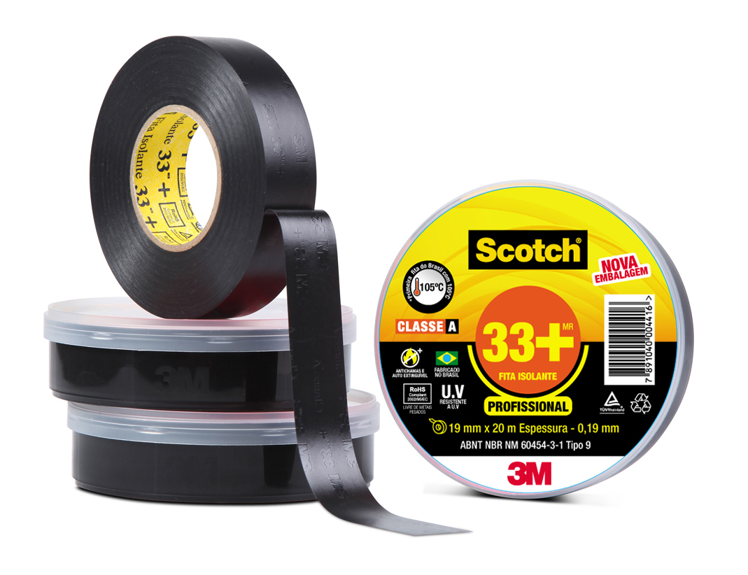 FITA ISOLANTE 19MMX05MT PT 33+SCOTCH
