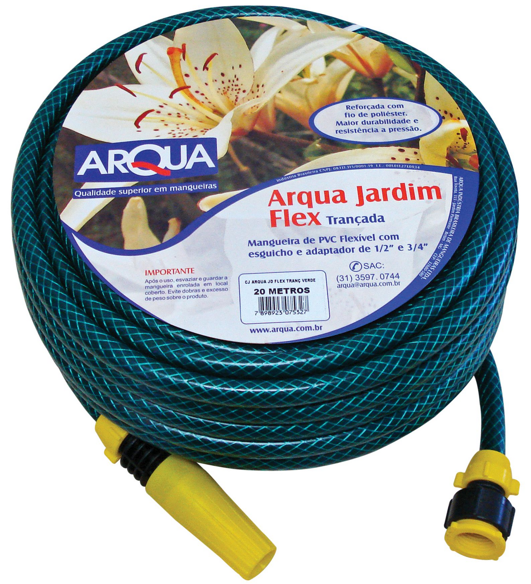 MANG JARD FLEX TRANC 7/16"X1,7MM 15M VD