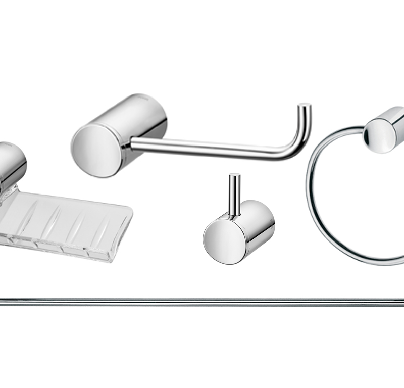 KIT P/BANHEIRO METAL CR 5PC SINGLE