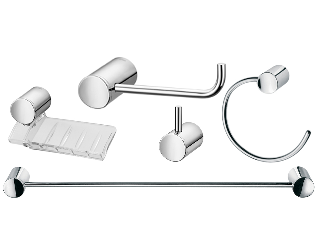 KIT P/BANHEIRO METAL CR 5PC SINGLE