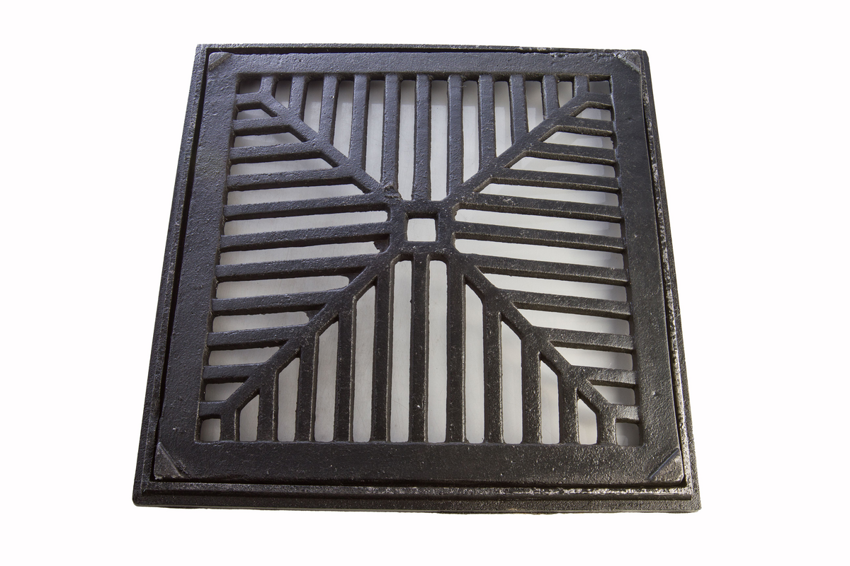 GRELHA FERRO C/ARO 15X15CM