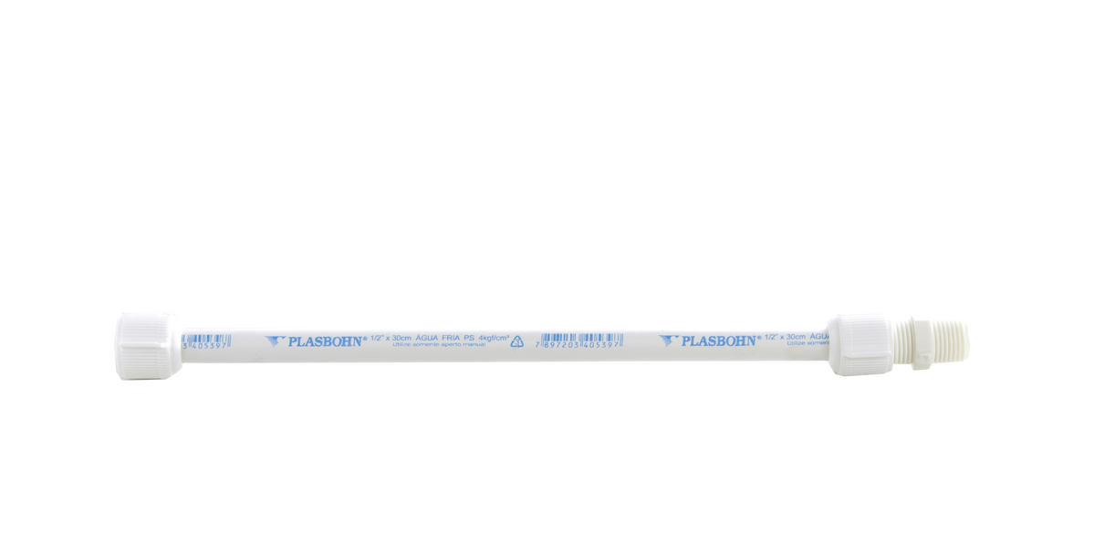 ENGATE PVC FLEX 1/2" 30CM