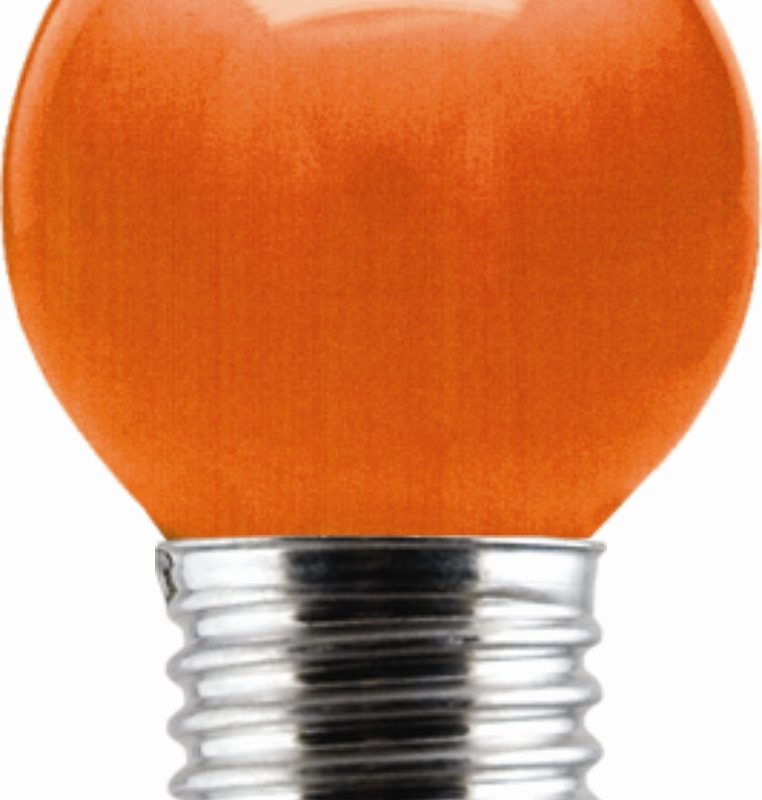 LAMP INC BOLINHA 15W 220V LARANJA