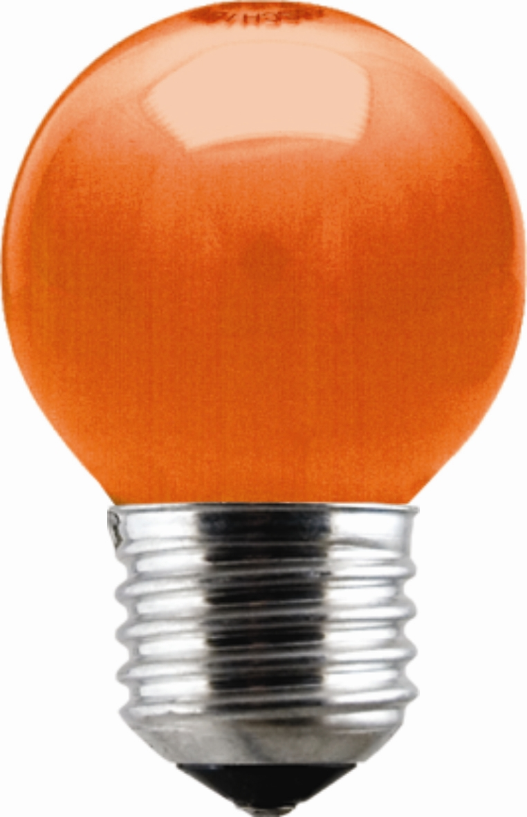 LAMP INC BOLINHA 15W 220V LARANJA