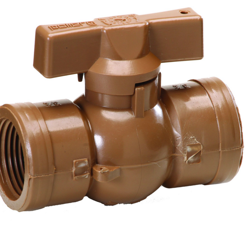 REGISTRO ESF PVC BORB 3/4″ RIRI C/DPL