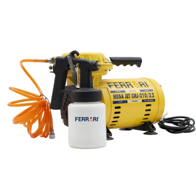 COMPRESSOR AR DIRETO MEGA JET BIVOLT