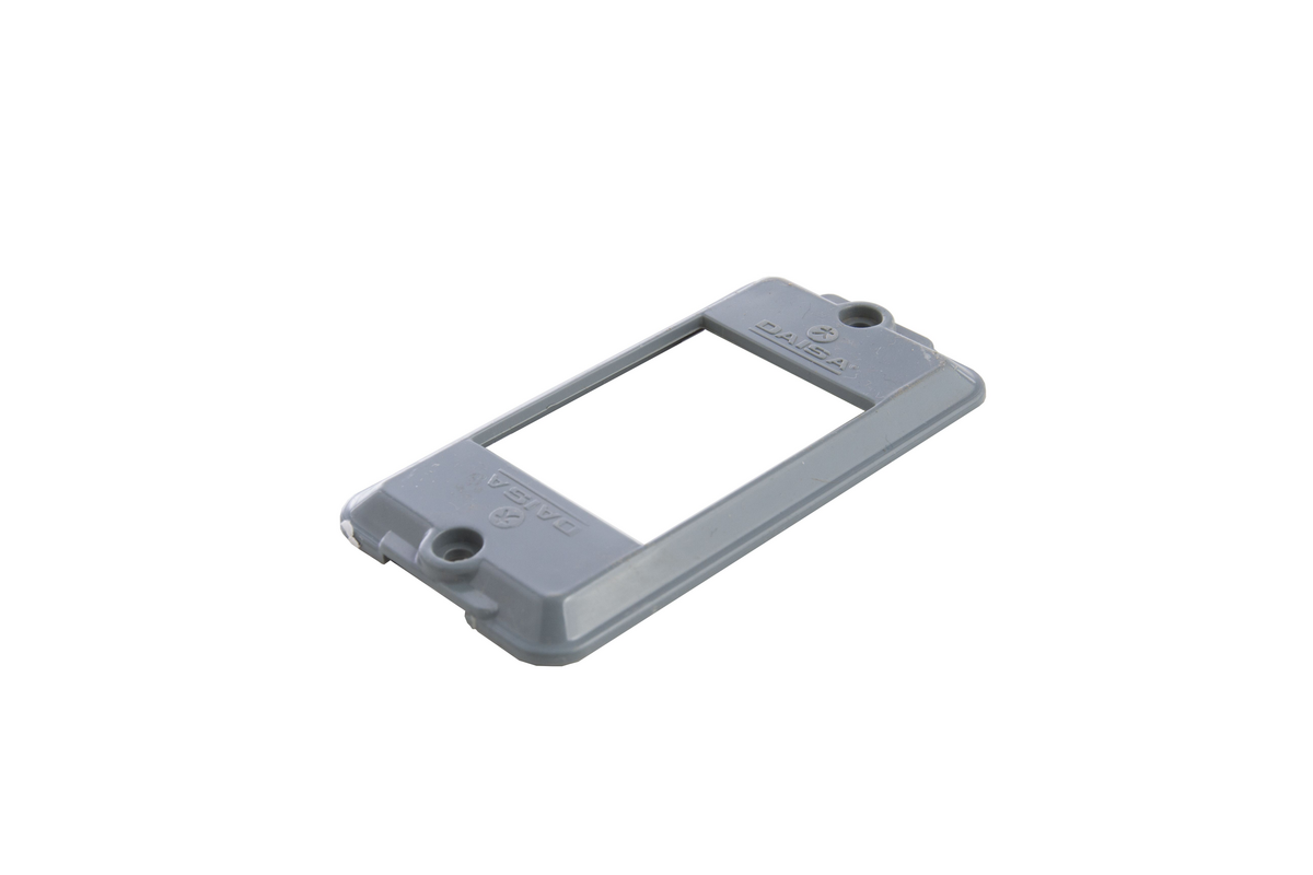 TAMPA CONDULETE 3TEC PVC CINZA