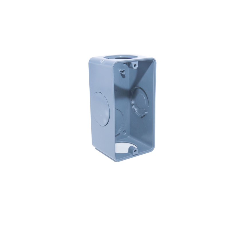CAIXA CONDULETE PVC CINZA 4X2 05 ENTRAD