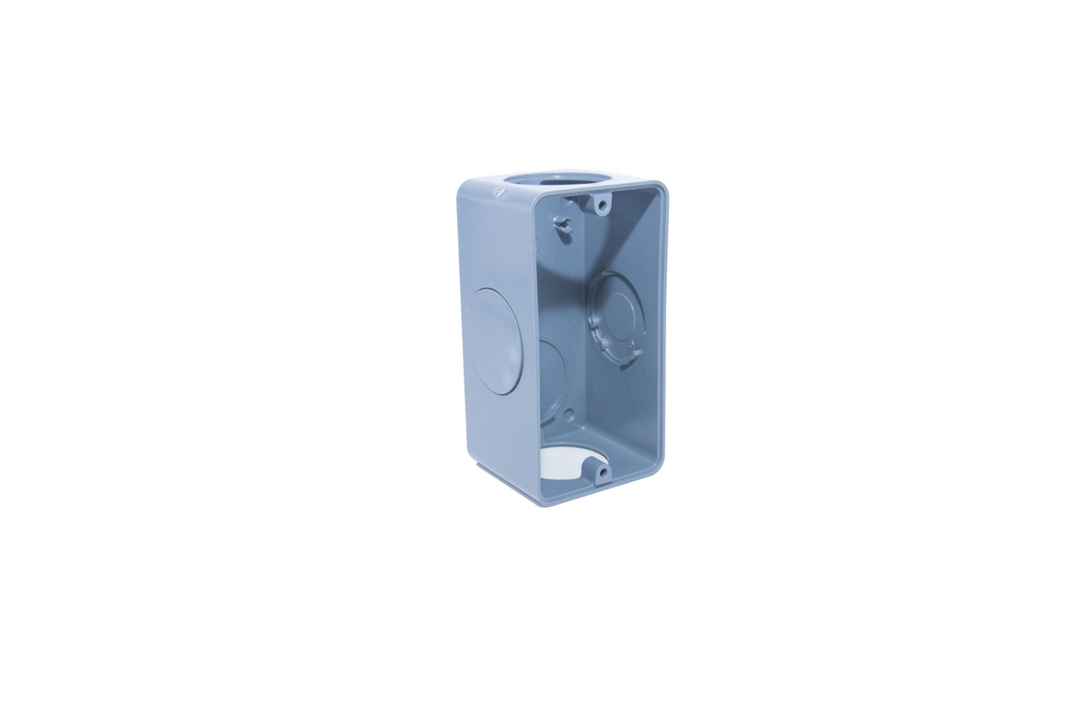 CAIXA CONDULETE PVC CINZA 4X2 05 ENTRAD