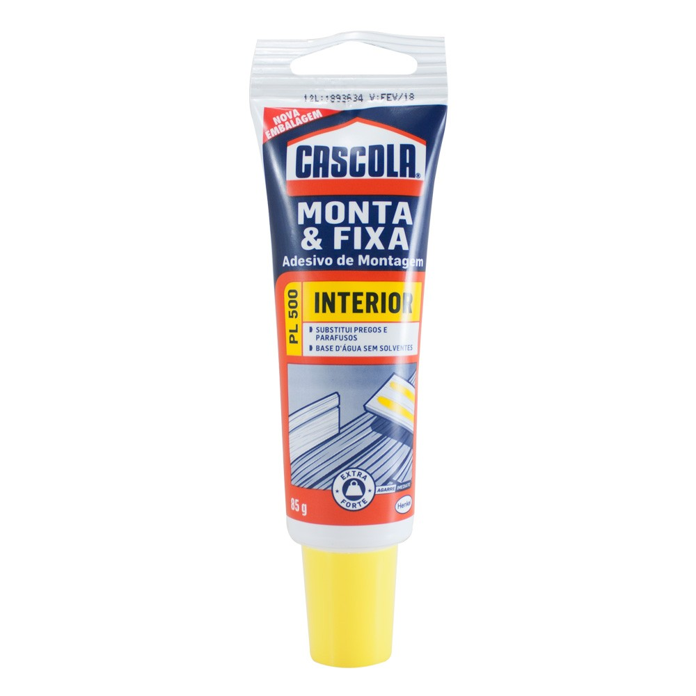 ADESIVO MONTA E FIXA 85GR INTERNO PL500