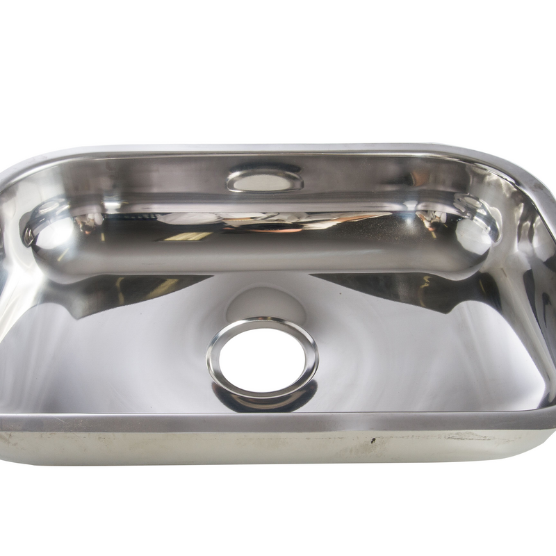 CUBA INOX N3 40X34X18 304 AB 3.1/2 S/VAL