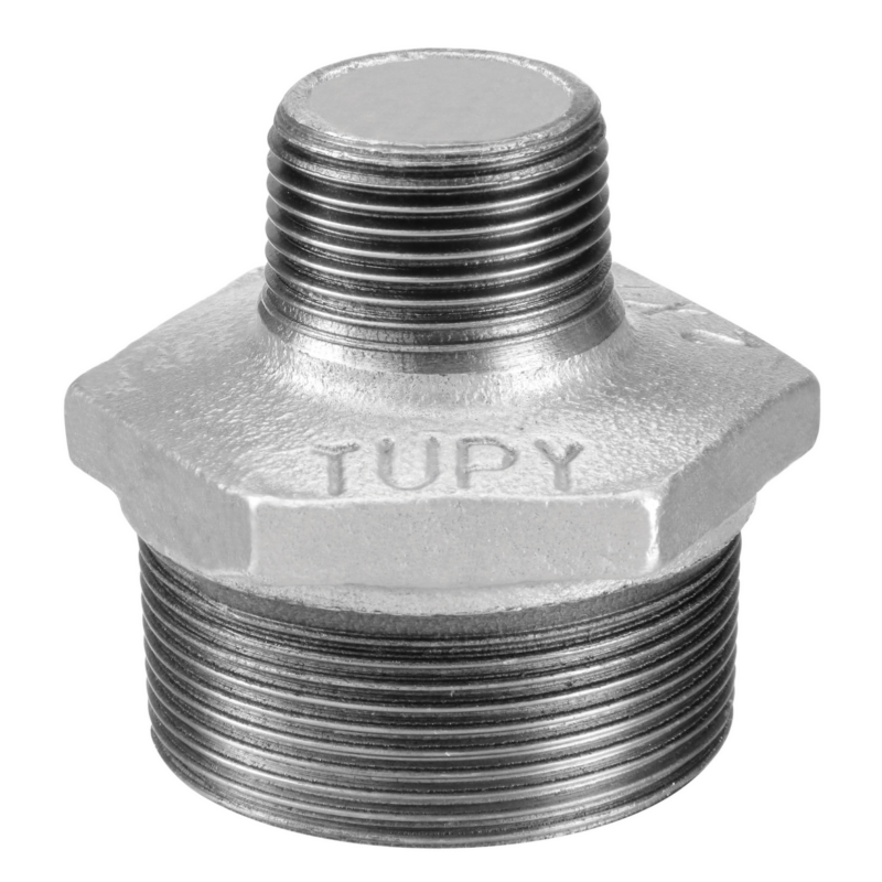 NIPLE DUPLO REDUCAO GALV 1/2″X1/4″