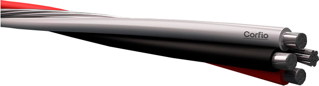 CABO MULT ALUM QUADRUP 3X1X10+10MM