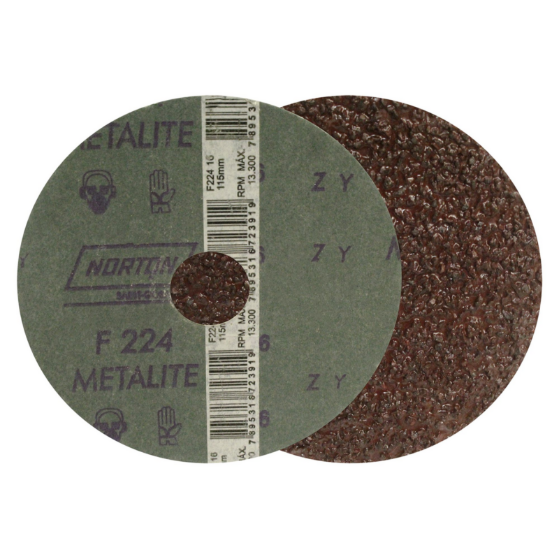 DISCO DE LIXA 4.1/2″ METAL G016 F227