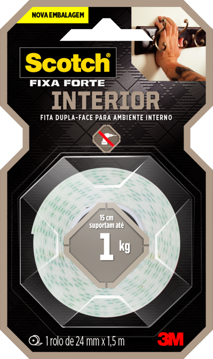 FITA D FACE ESPUM 24MMX1,5MT SCOTCH