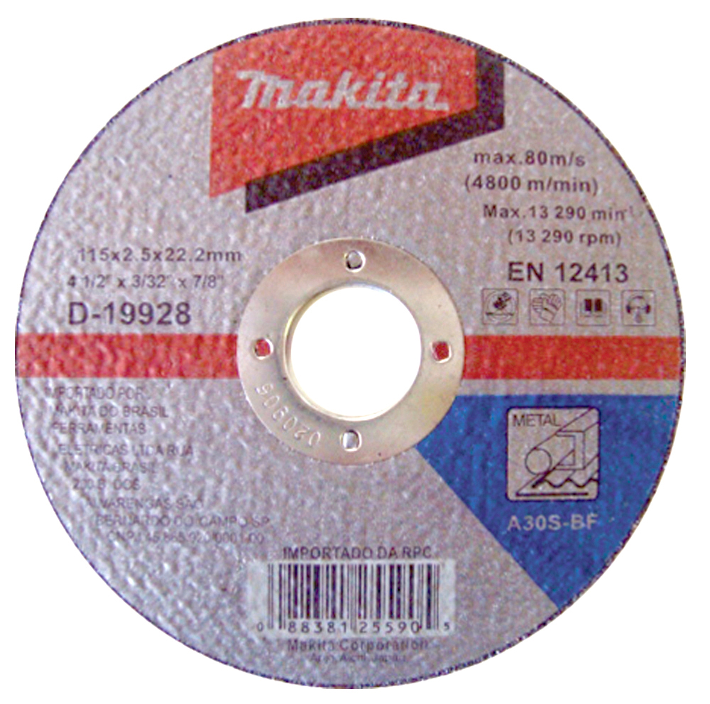 DISCO DE CORTE 7X3/32X7/8" METAL
