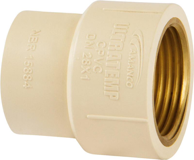 LUVA CPVC TRANS FF 22MMX3/4 ISO