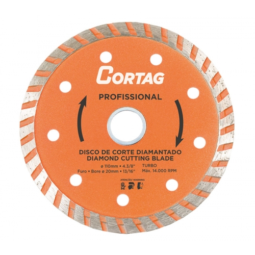 DISCO DIAM TURBO 110MM PROF