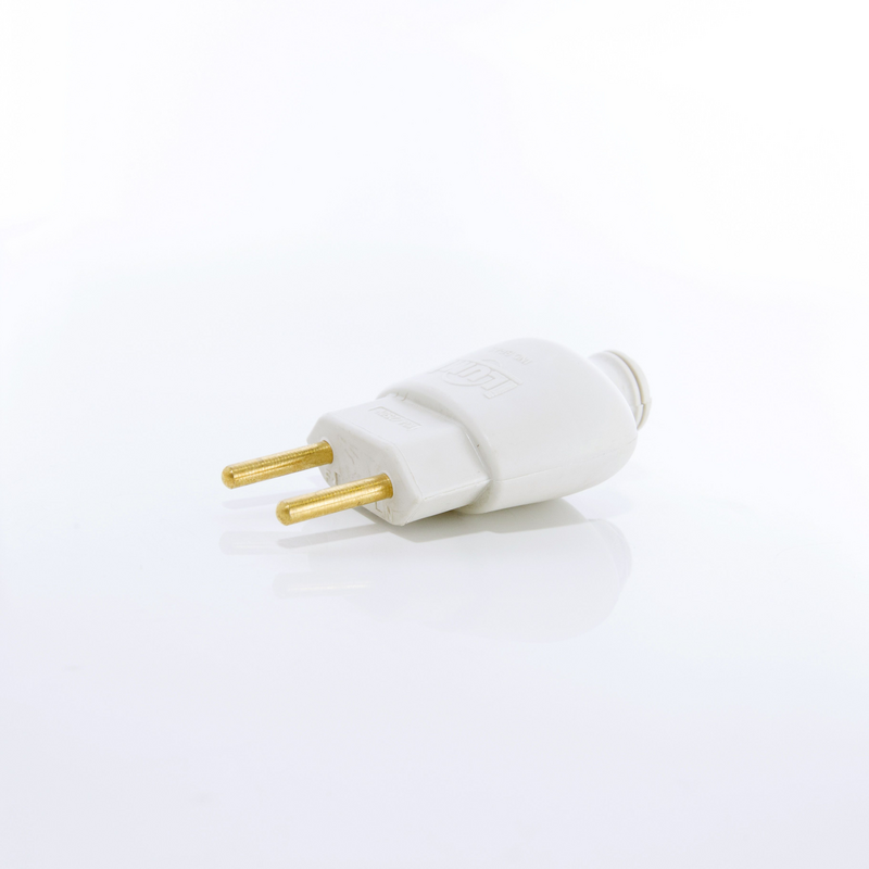 PLUG 2P MACHO 20A CZ ROBUSTO BIP 10PC