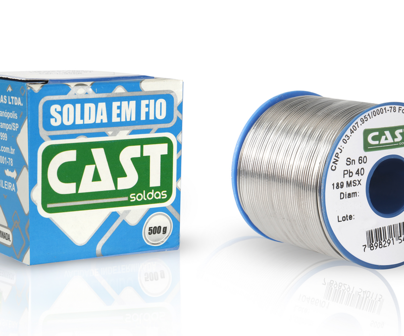 SOLDA FIO CARRET 60X40 (SD PB) AZ 500GR