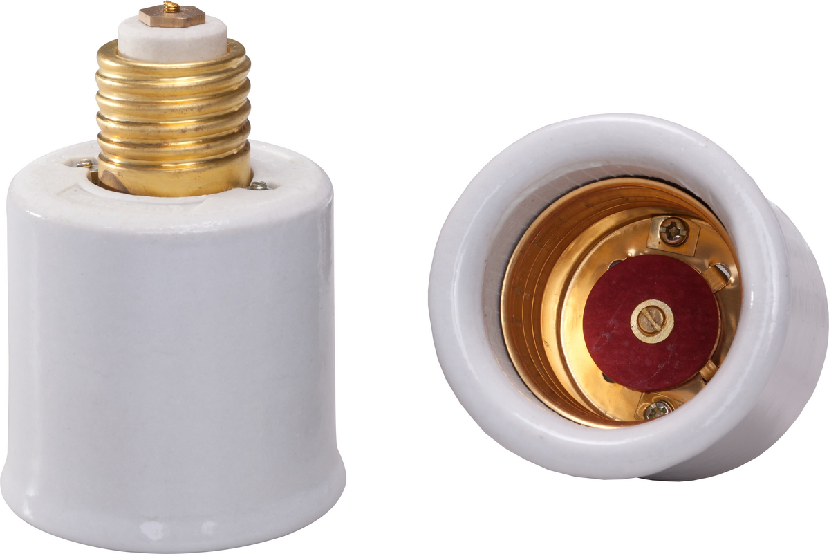SOQUETE ADAPT CERAM E27 P/E40