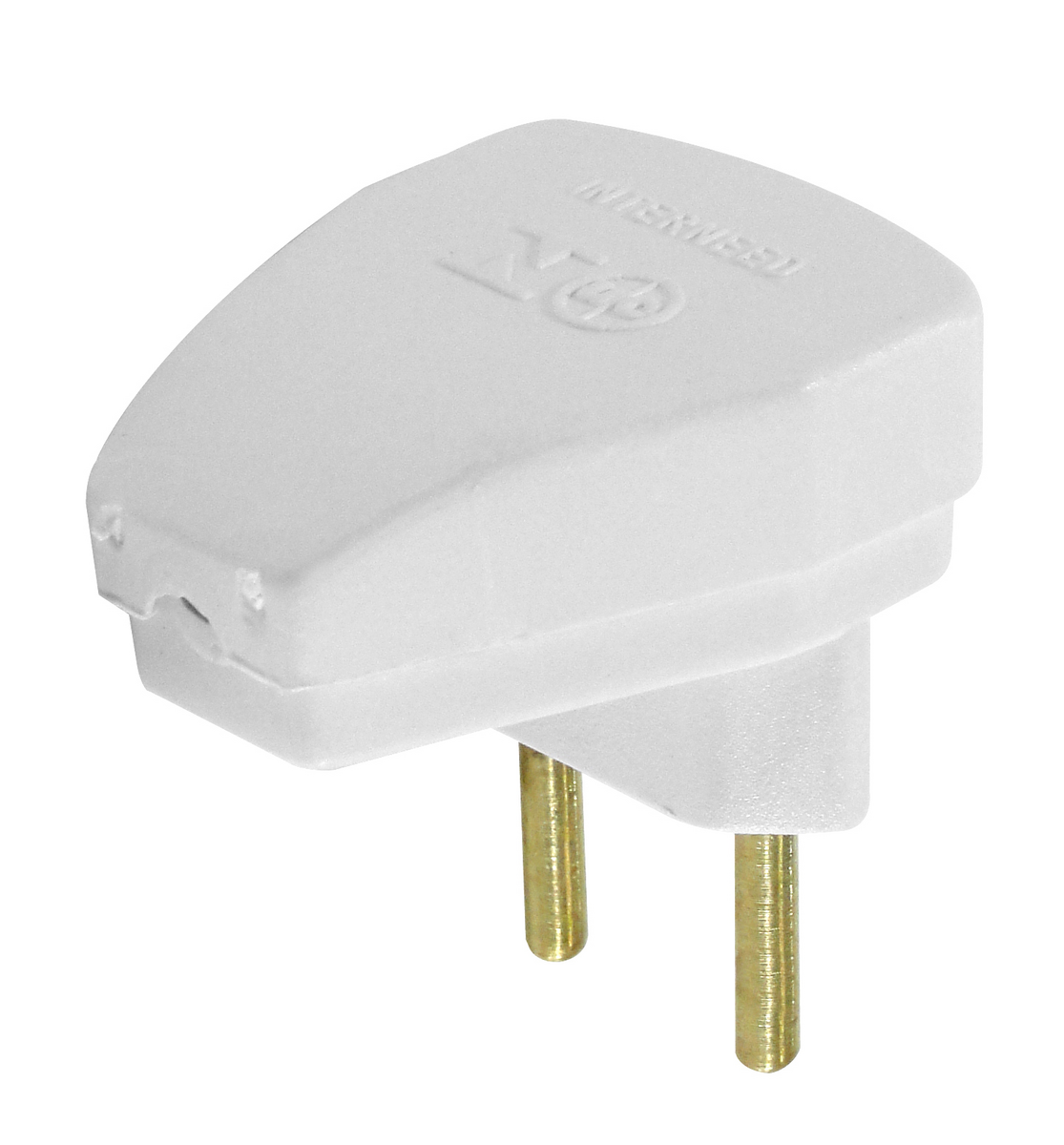 PLUG 2P MACHO 10A BR GIGANTE TRIANG