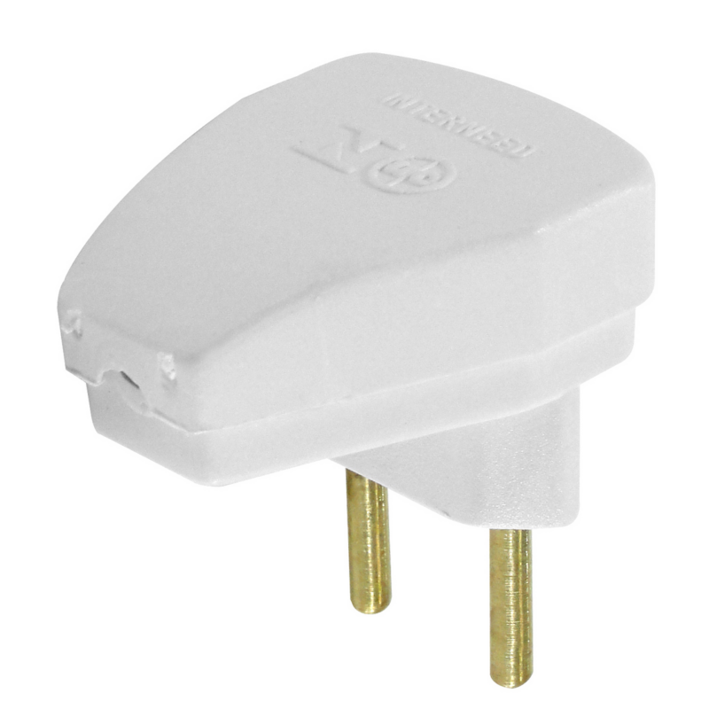 PLUG 2P MACHO 10A CZ GIGANTE TRIANG