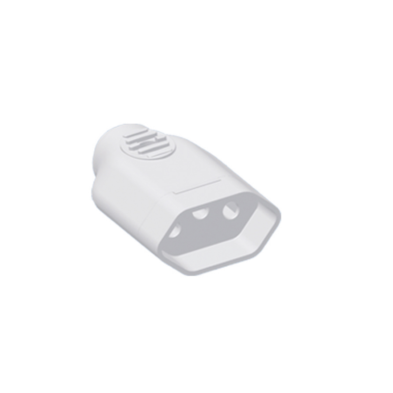 PLUG 2P+T FEMEA 10A CZ 10PC