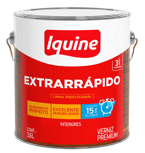 VERNIZ EXTRARRAPIDO BRIL 3,6LT NOGUEIRA